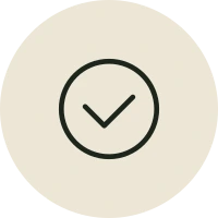 Check Icon Beige